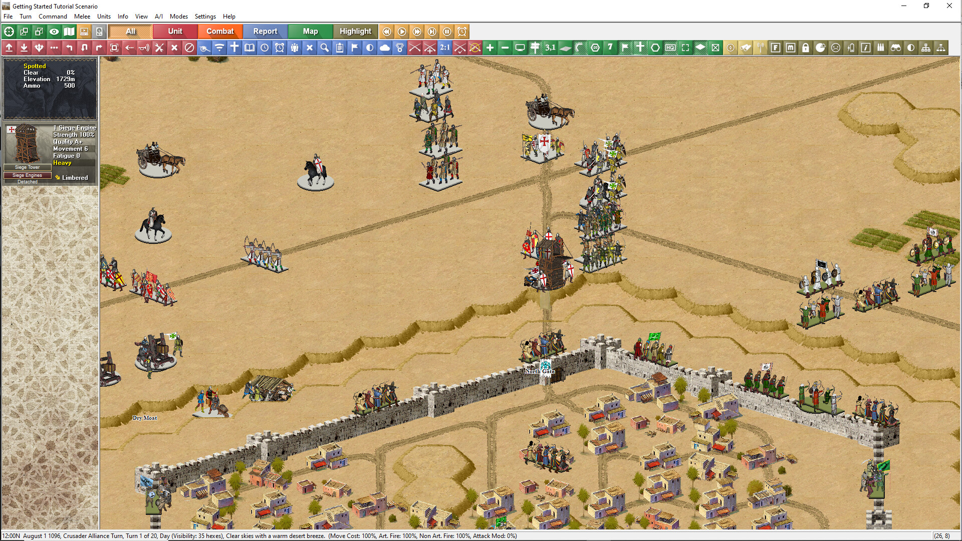 Sword & Siege Crusades: Book I screenshot 1