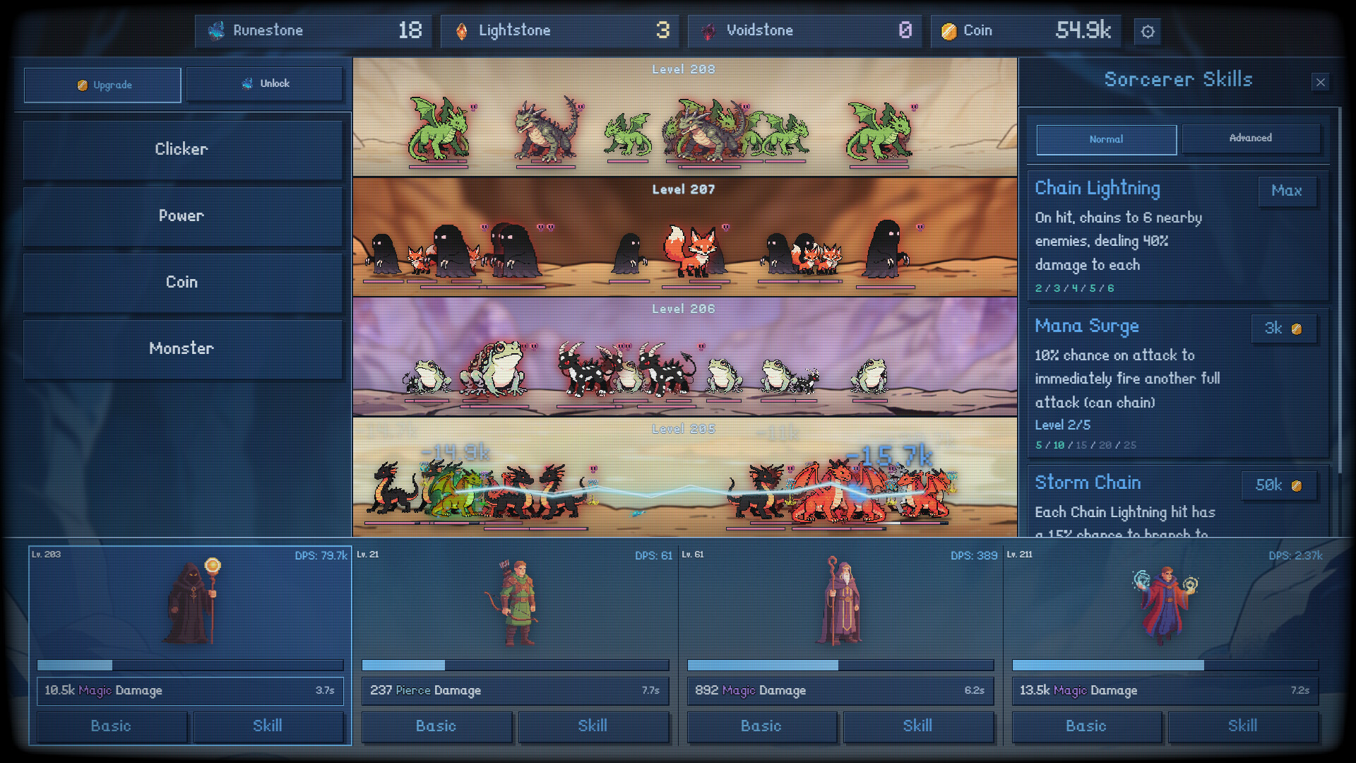 Infinite Dungeon: Idle Adventure screenshot #3