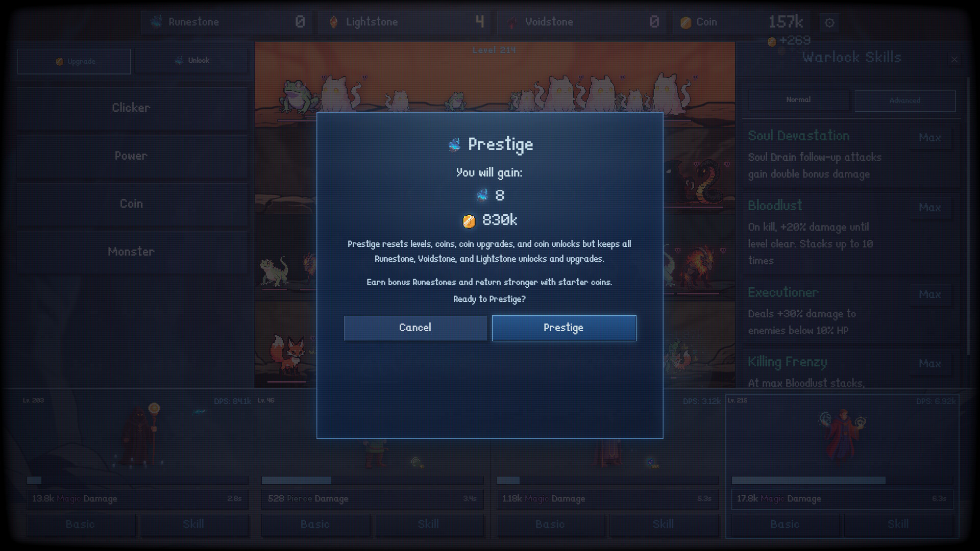 Infinite Dungeon: Idle Adventure screenshot #4