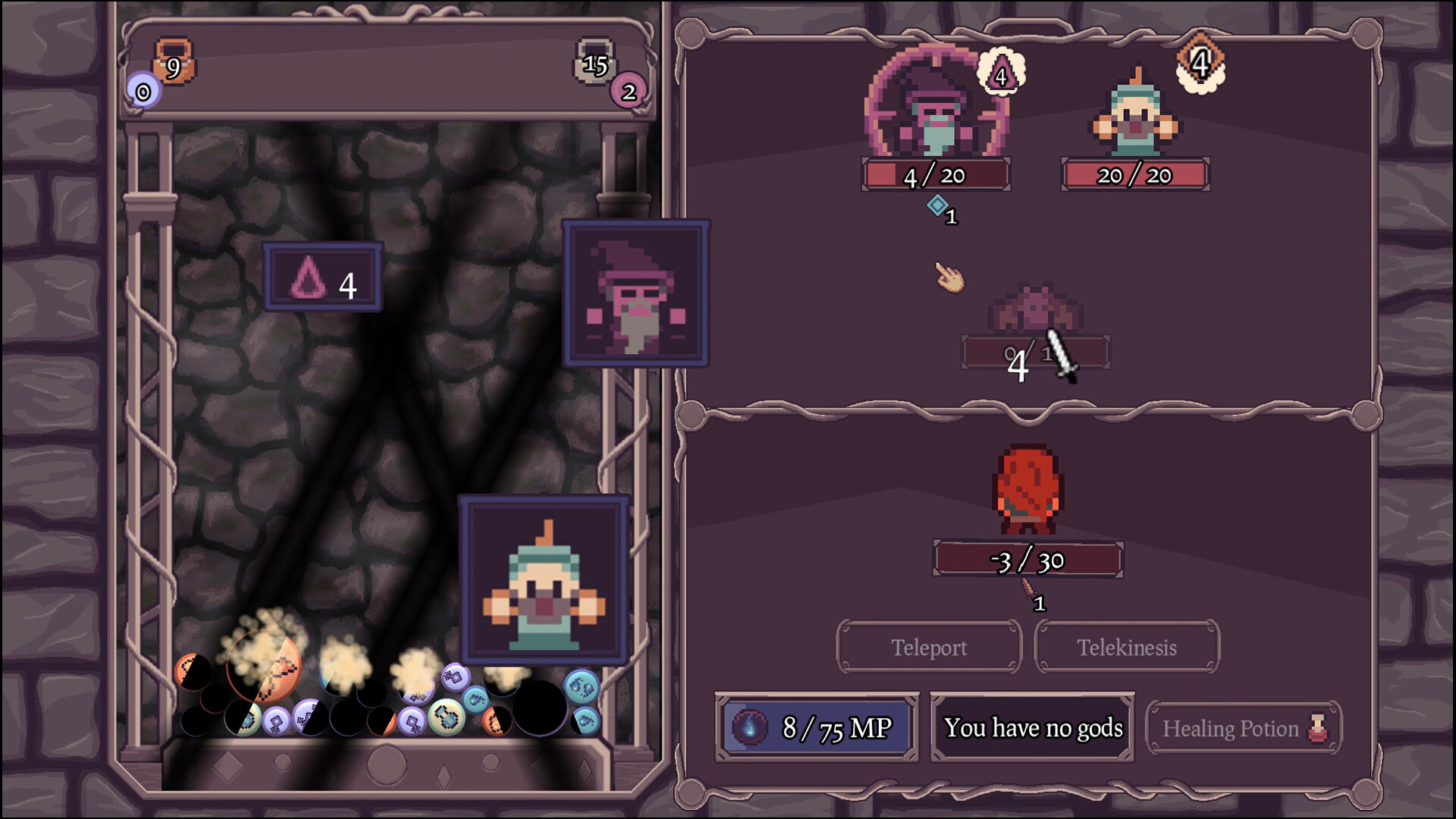 Ball, Fall, Dungeon Crawl – Screenshot 5