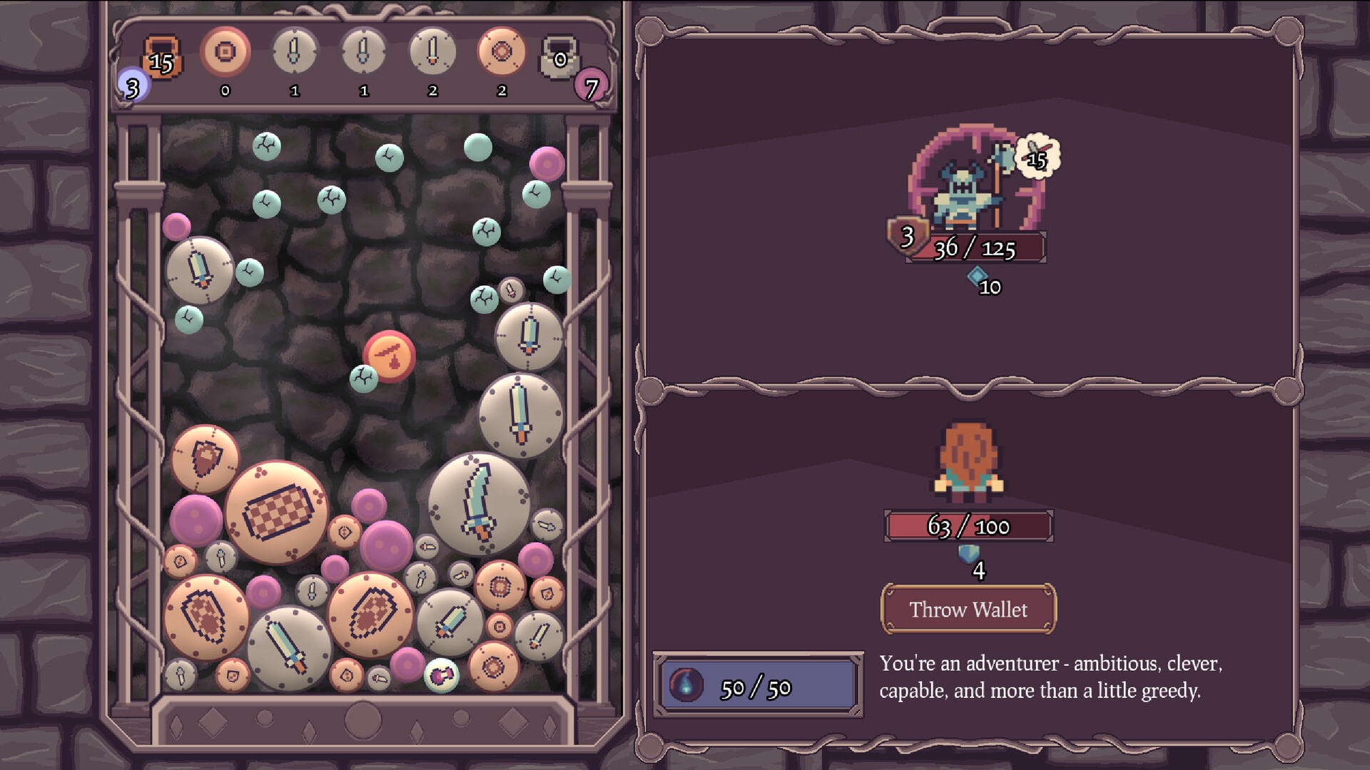 Ball, Fall, Dungeon Crawl screenshot 2