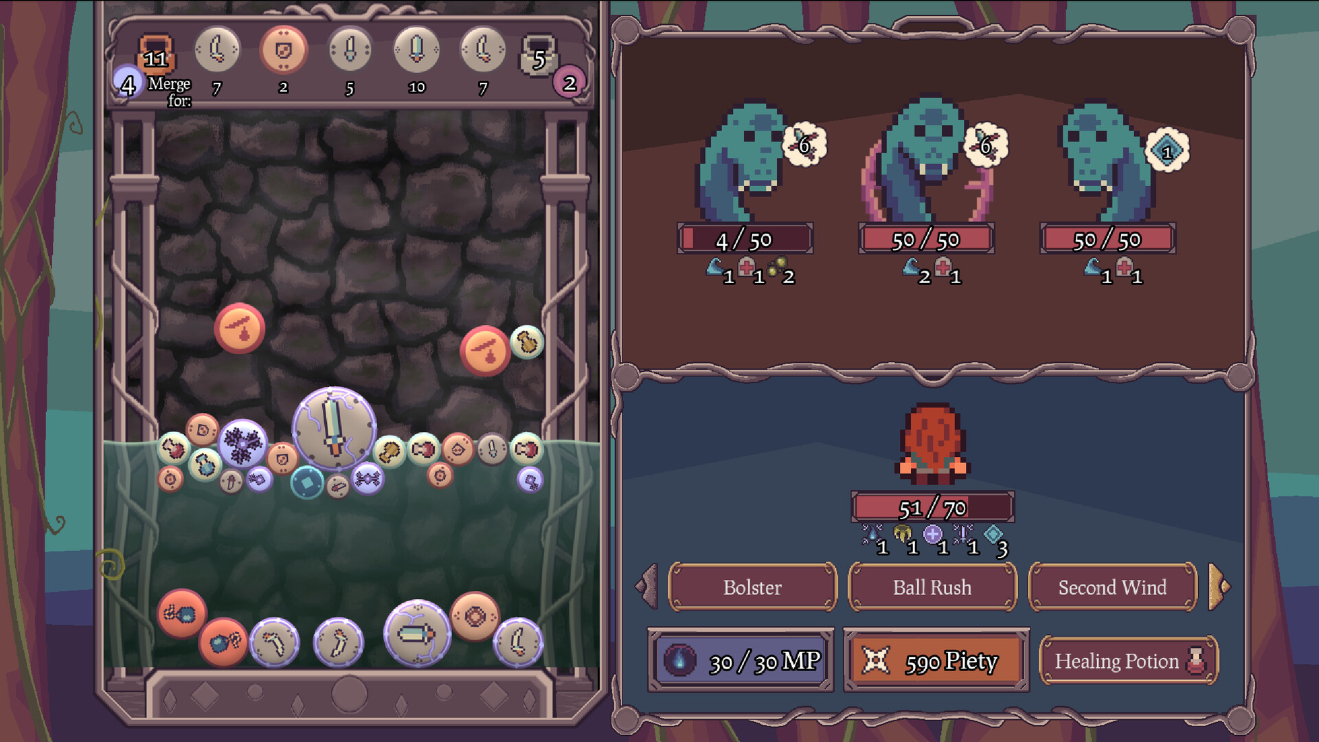 Ball, Fall, Dungeon Crawl – Screenshot 2