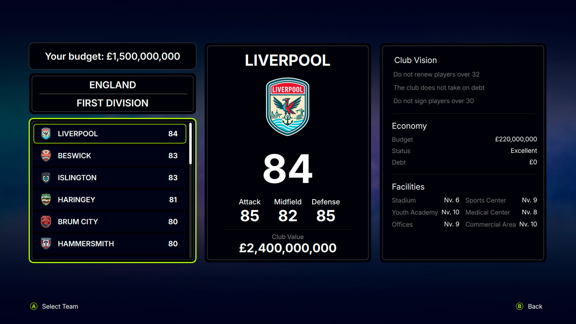 Football Director Featured Screenshot #1