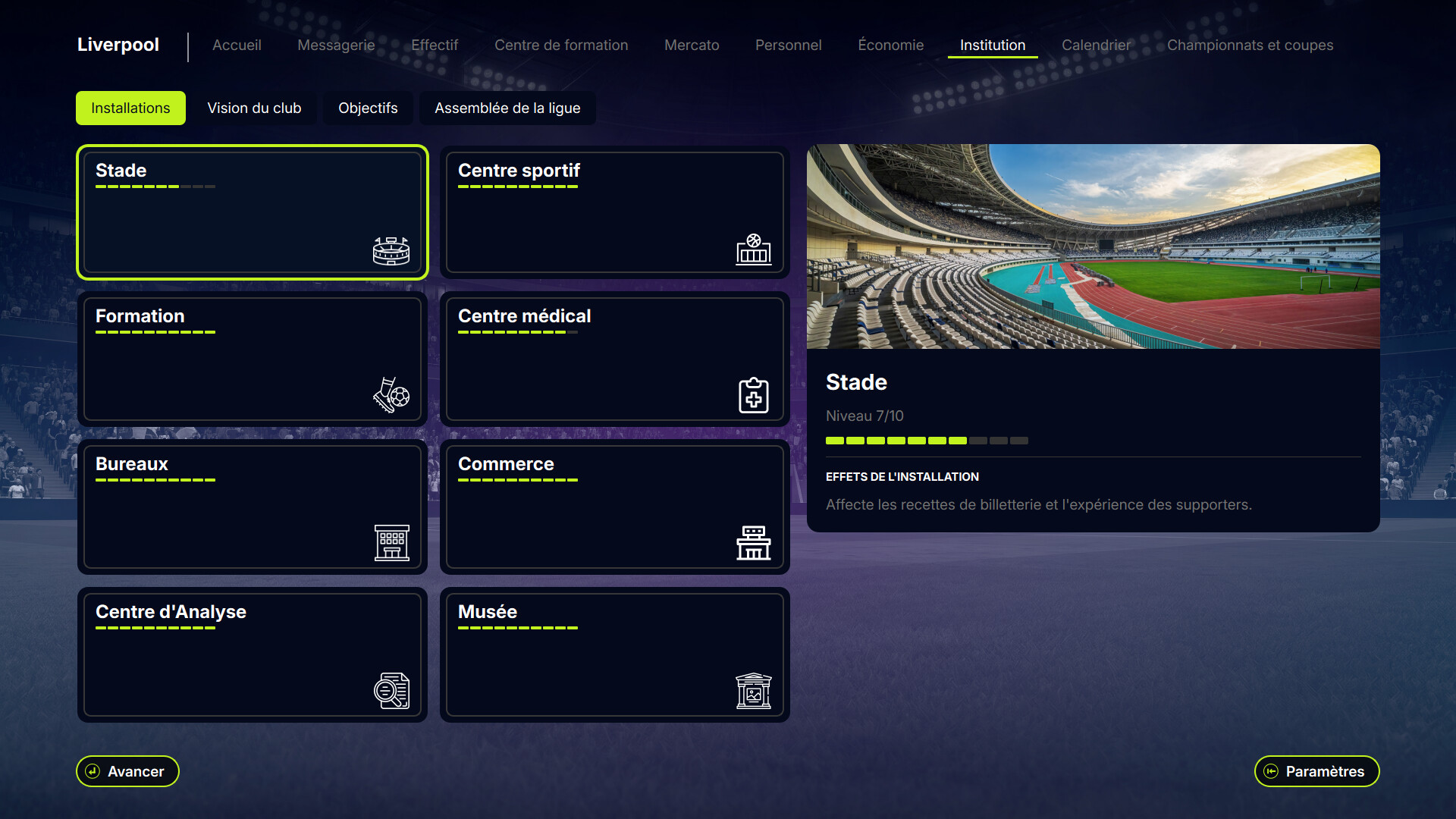 Screenshot FD 27: Direct Your Football Club
