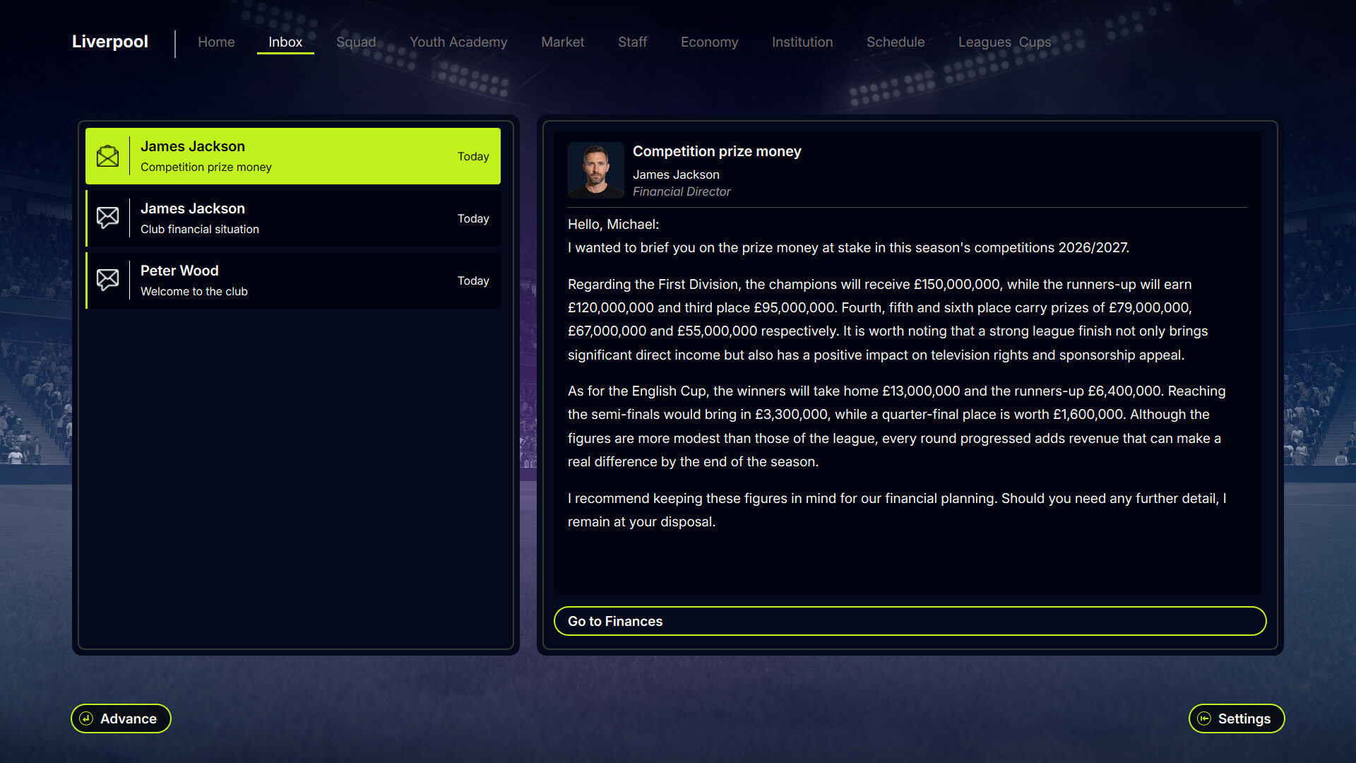 FD 27: Direct Your Football Club screenshot 11
