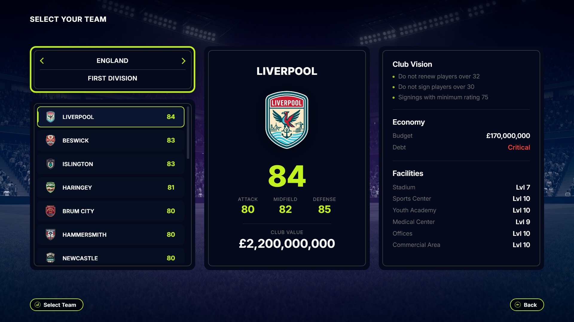 FD 27: Direct Your Football Club