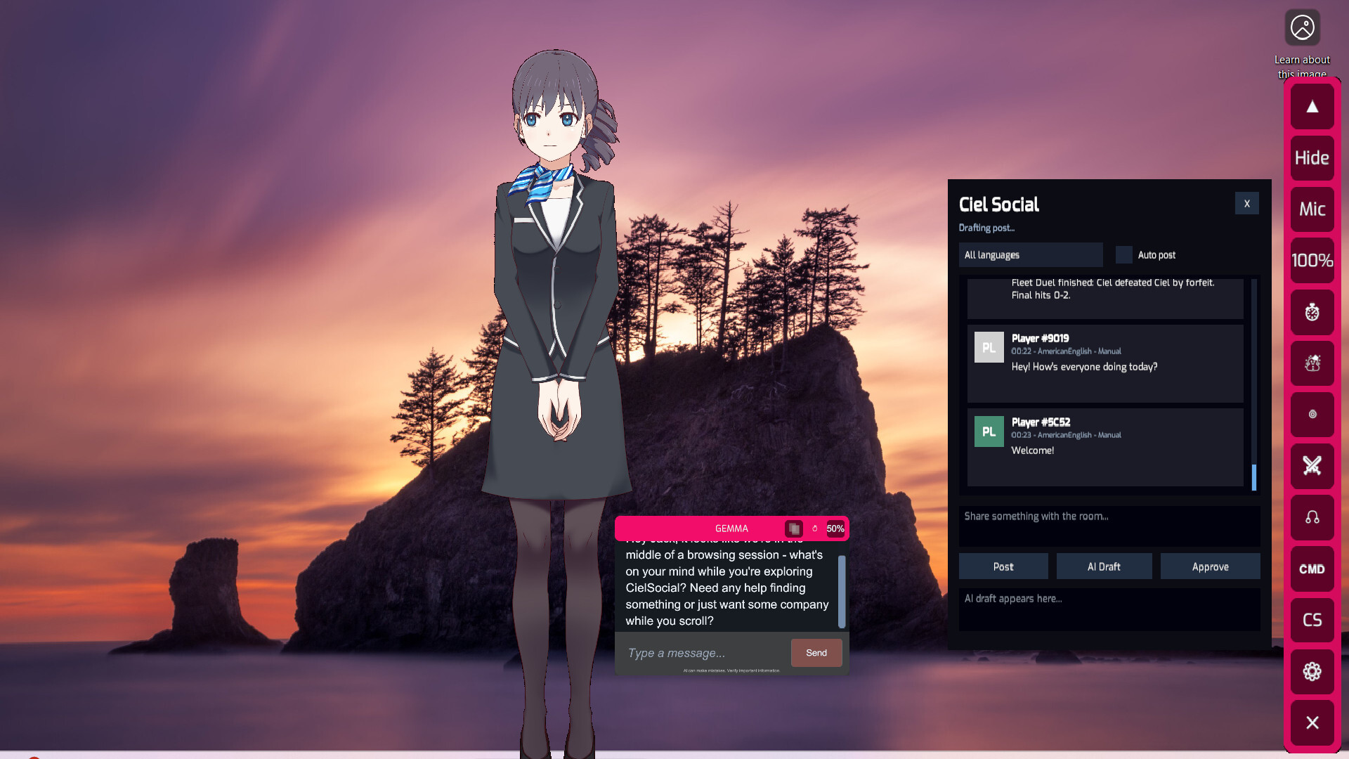 CielChan: Anime Desktop AI Companion screenshot 13