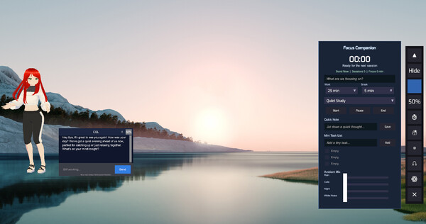 CielChan: Anime Desktop AI Companion screenshot 4