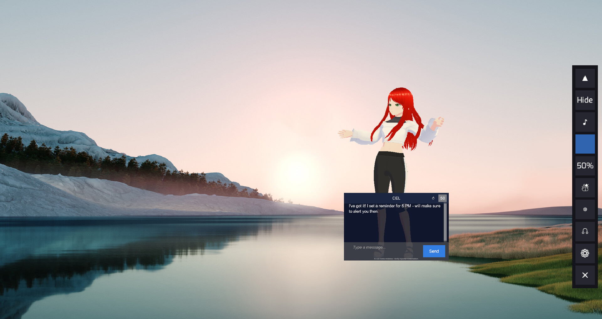 CielChan: Anime Desktop AI Companion screenshot 12