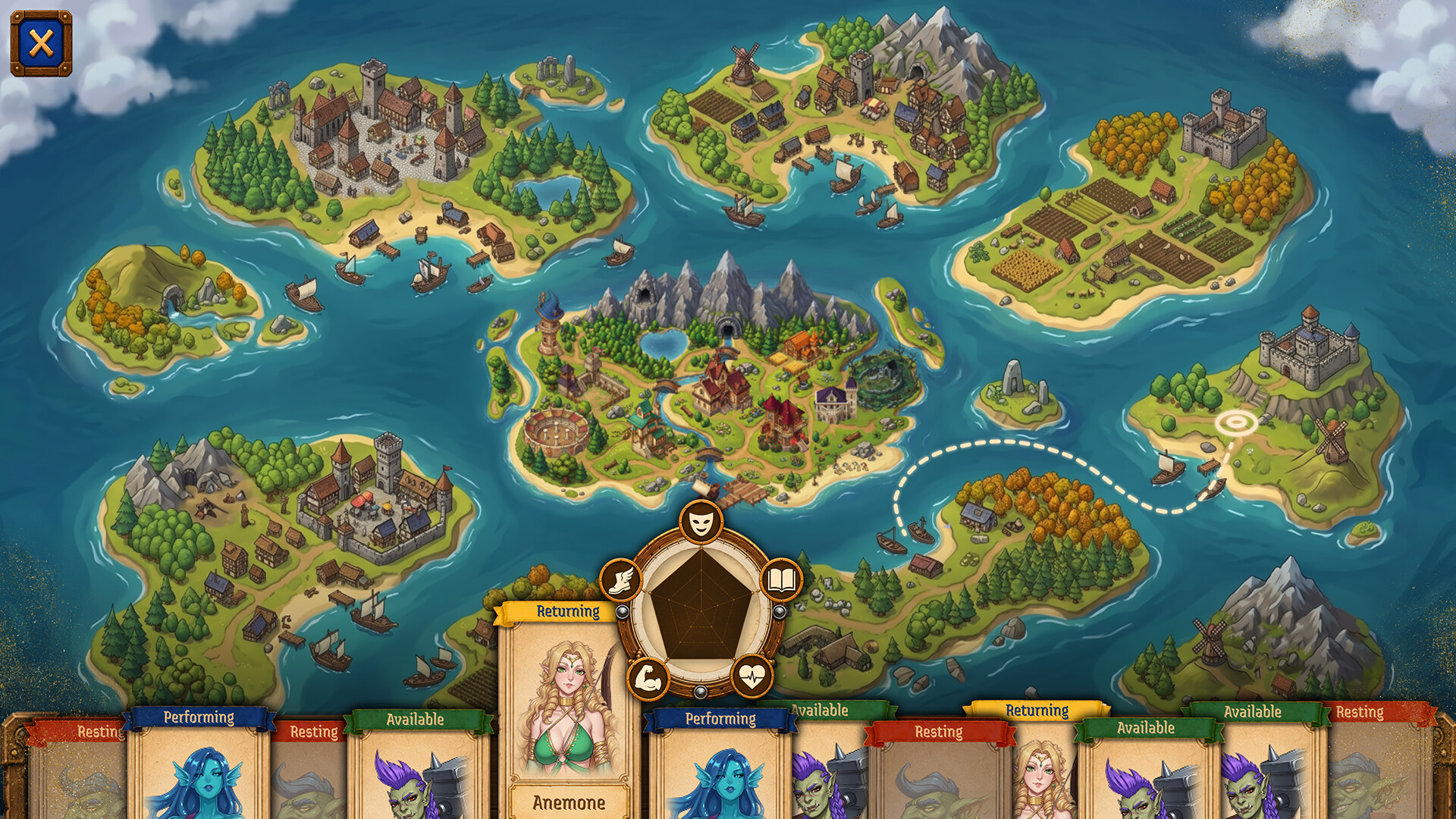 Aquilon: Lust Guild screenshot 2