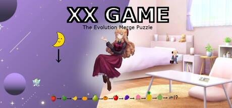 XX GAME: The Evolution Merge Puzzle - similar game to Dissociated Worth by creator-ohiru