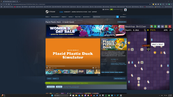Screenshot 4 of Desktop Driller - final gameplay screenshot