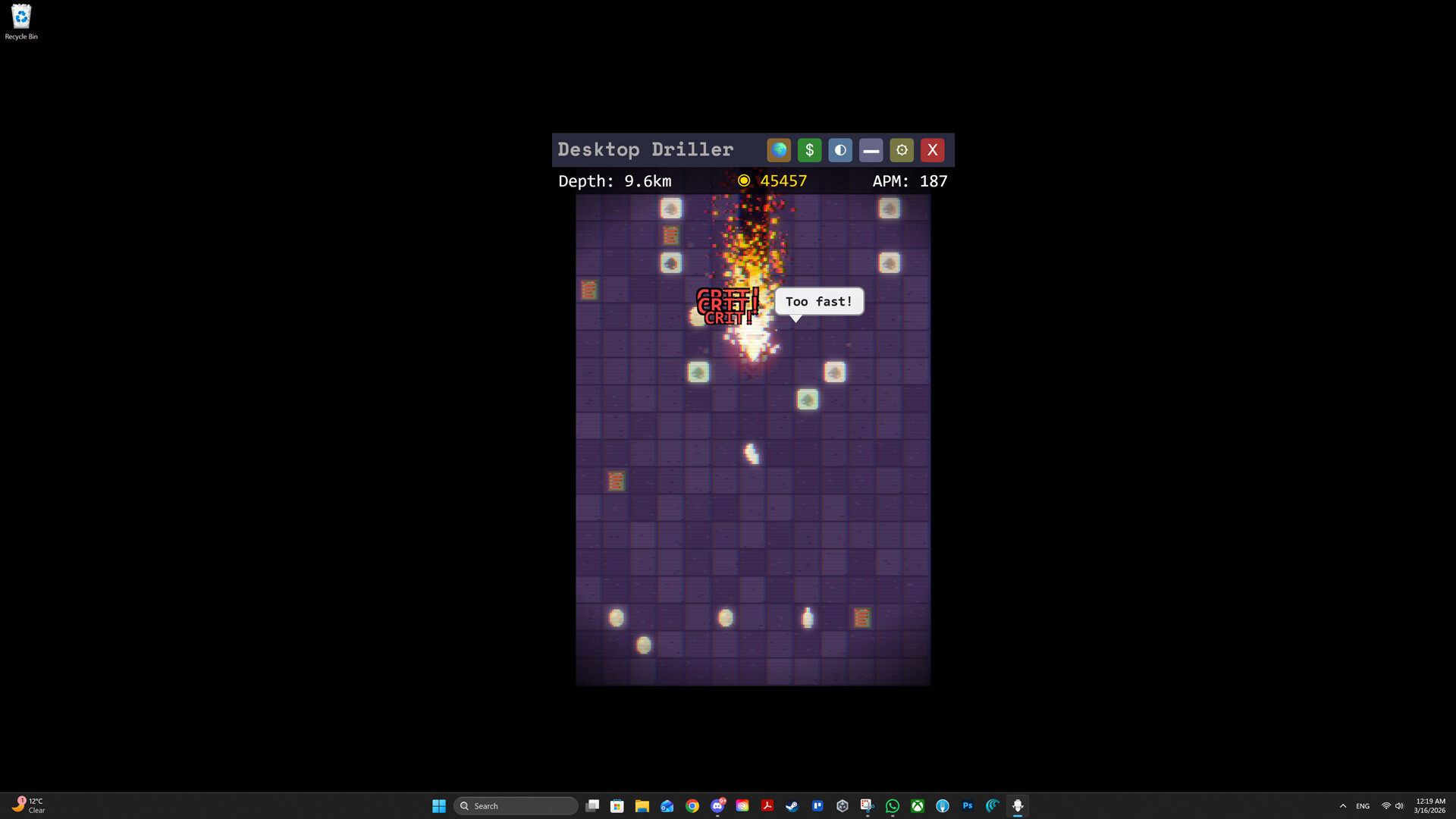 Desktop Driller screenshot #2