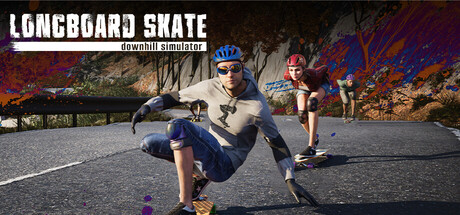 Longboard Skate Downhill Simulator