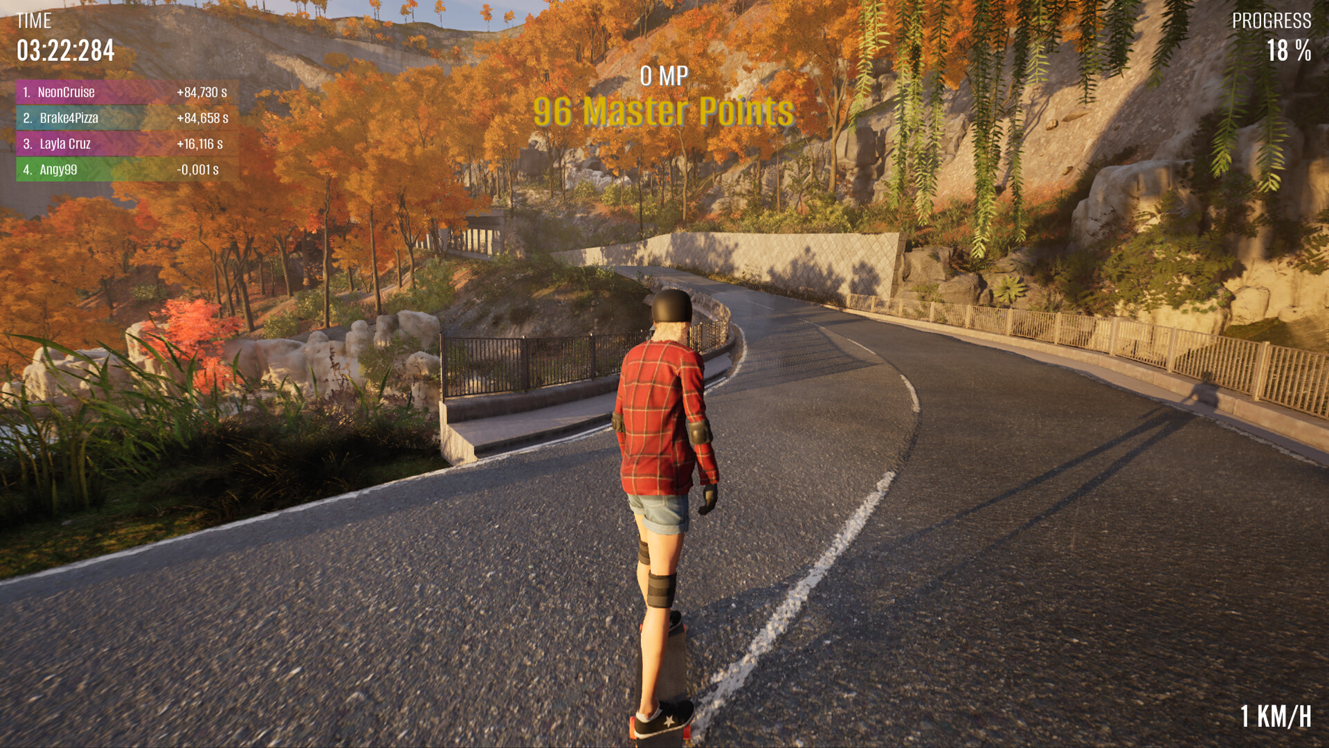 Longboard Skate Downhill Simulator screenshot #9