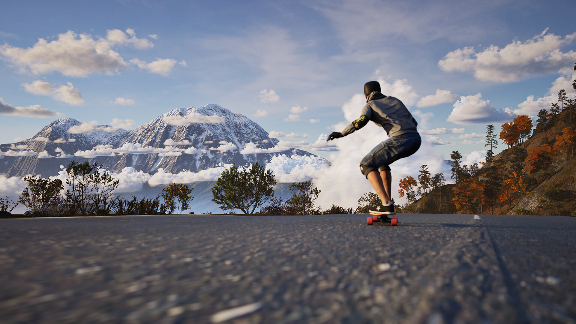Longboard Skate Downhill Simulator screenshot #2