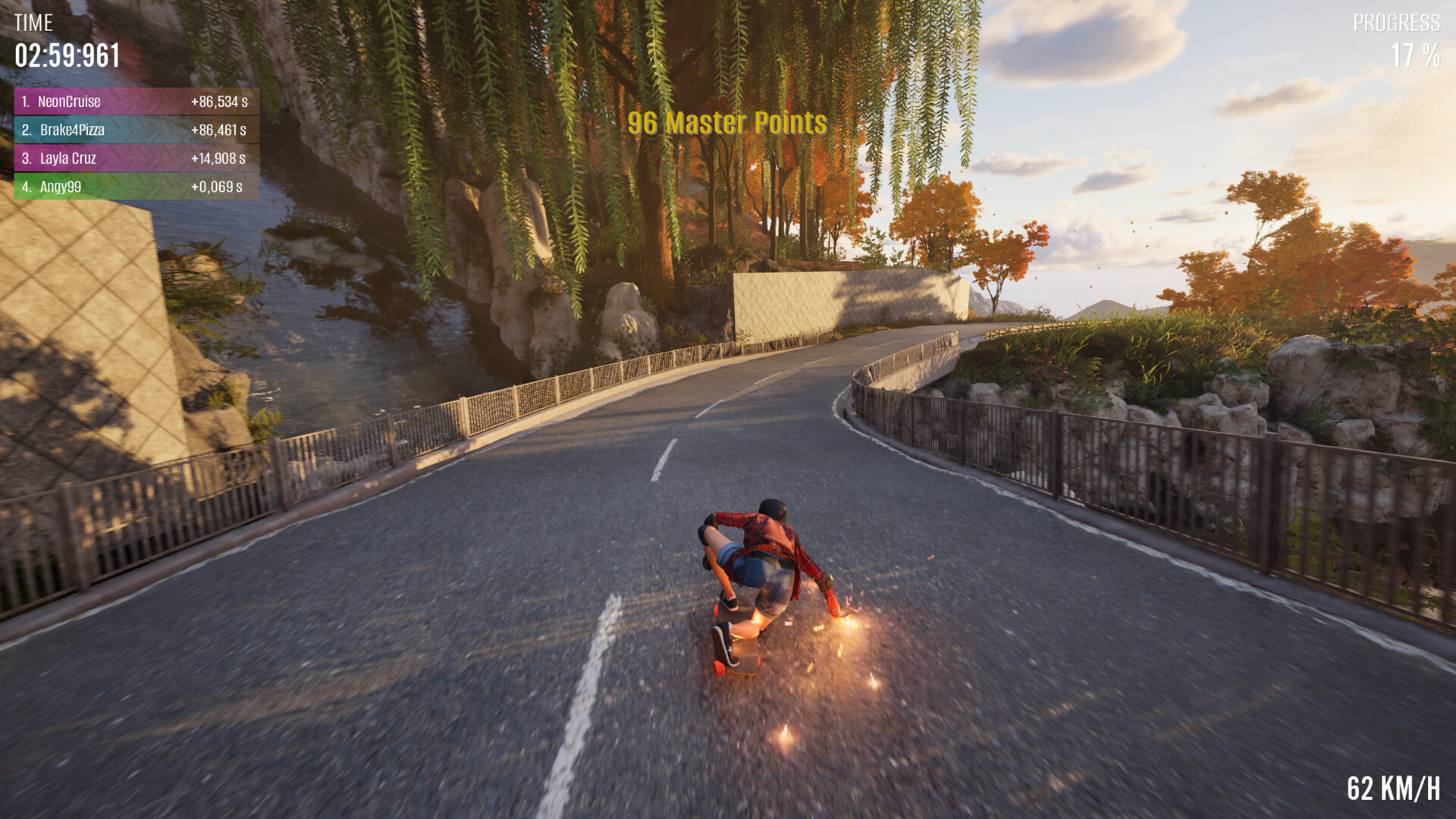 Longboard Skate Downhill Simulator screenshot #6