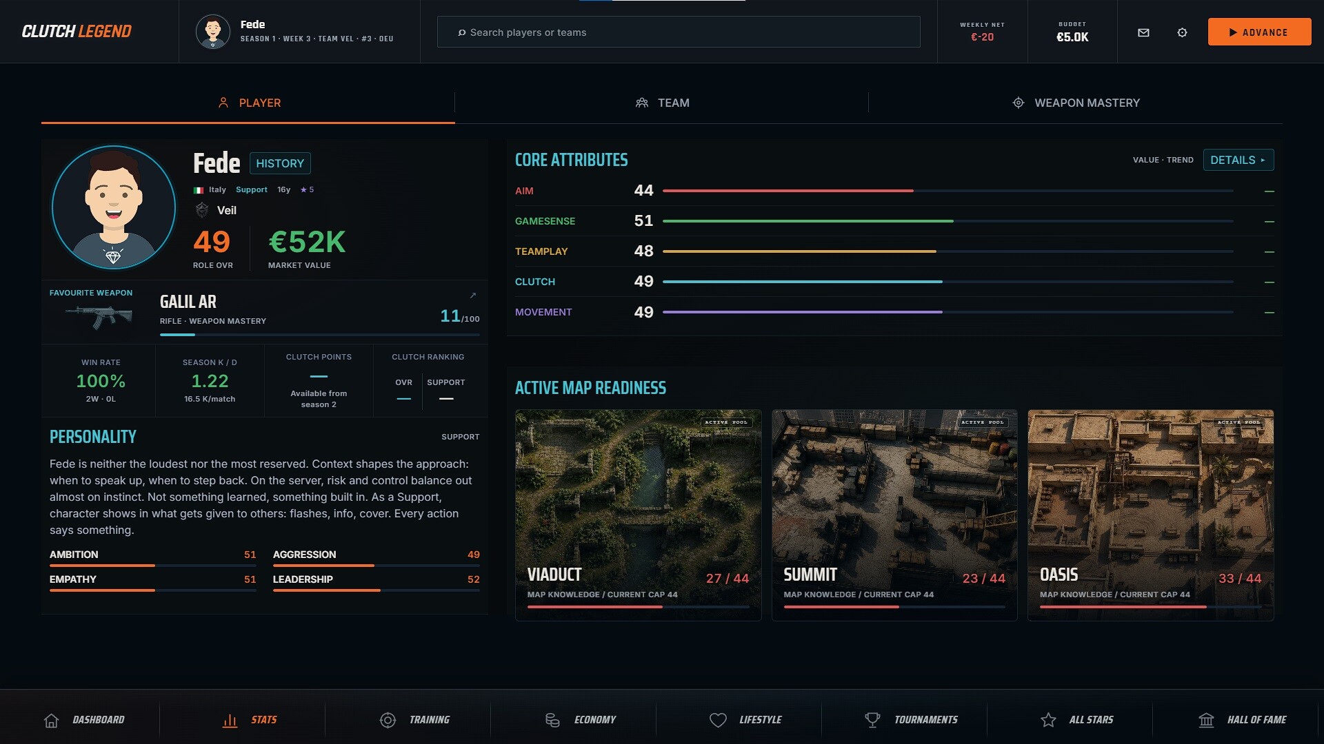 Clutch Legend: FPS Career Simulator screenshot #11