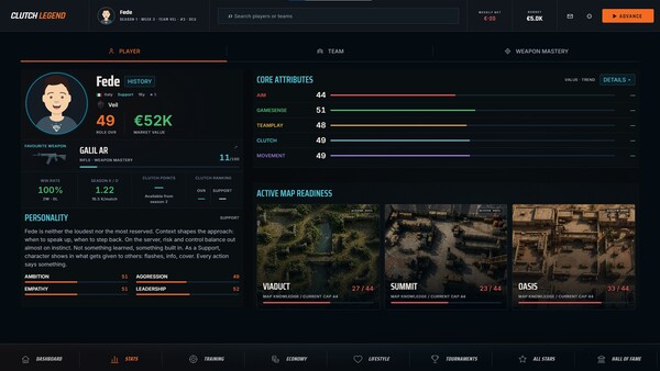 Clutch Legend: FPS Career Simulator - скриншот 11