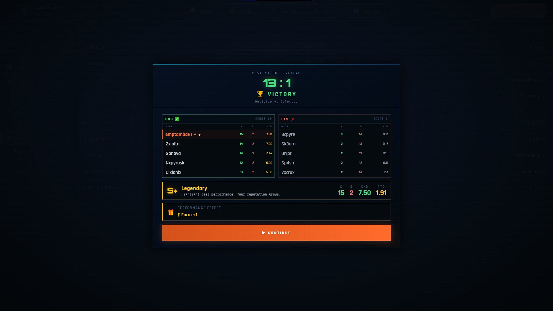 Clutch Legend: FPS Career Simulator screenshot #6