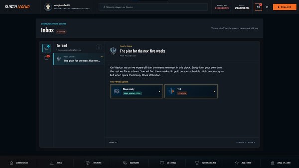 Скриншот 4 из игры Clutch Legend: FPS Career Simulator