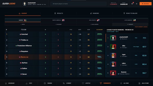 Clutch Legend: FPS Career Simulator - скриншот 14