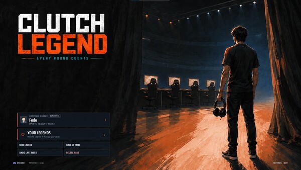 Скриншот 1 из игры Clutch Legend: FPS Career Simulator