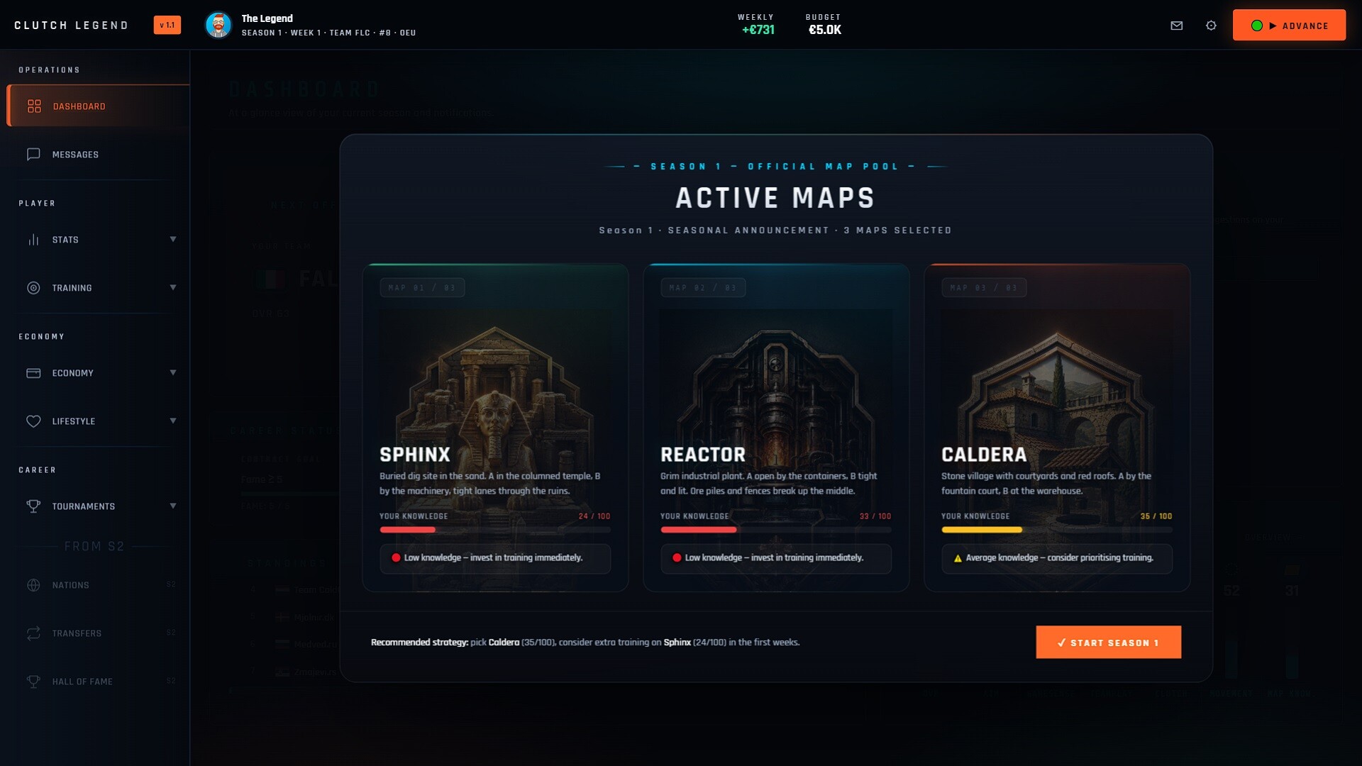 Clutch Legend: FPS Career Simulator – Screenshot 4