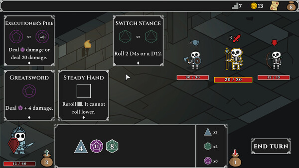 Скриншот 2 из игры Reroll or Die