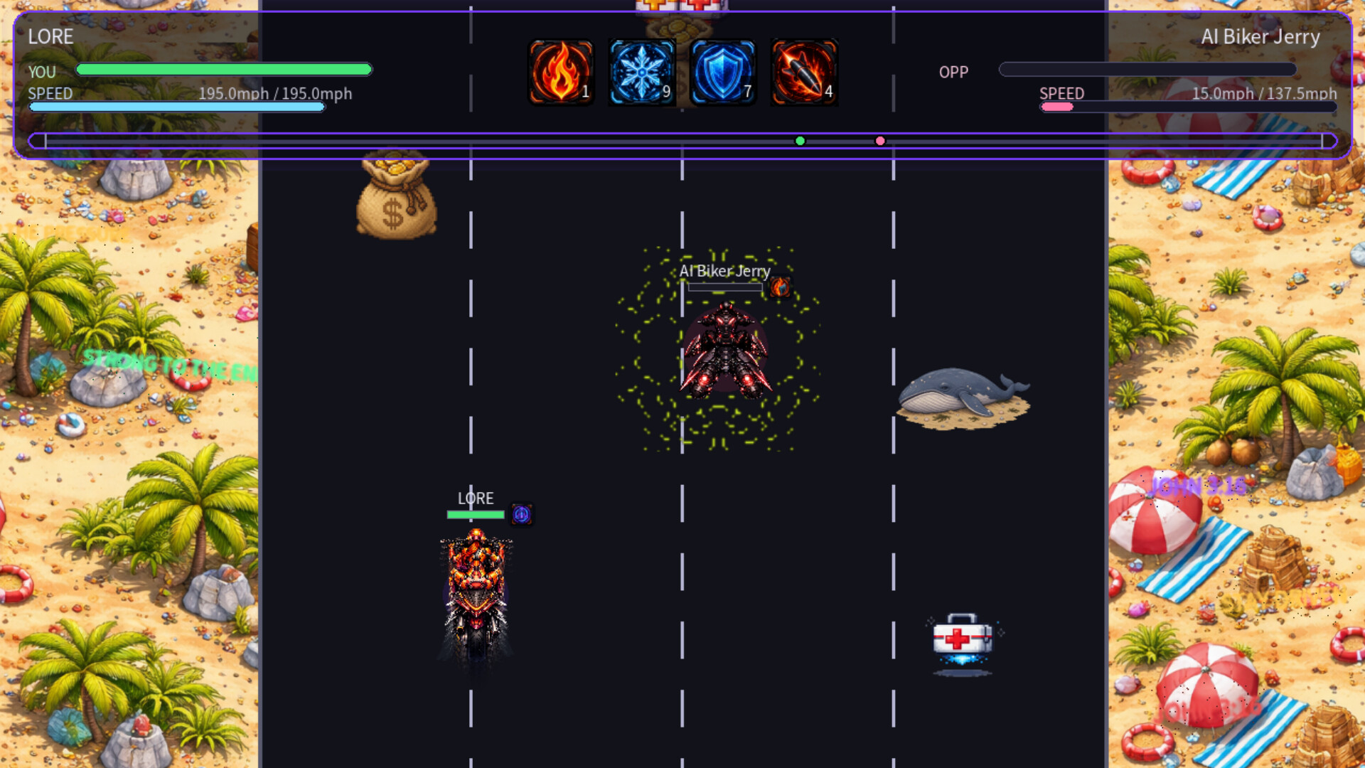 Cyber Bike Duels – Screenshot 9