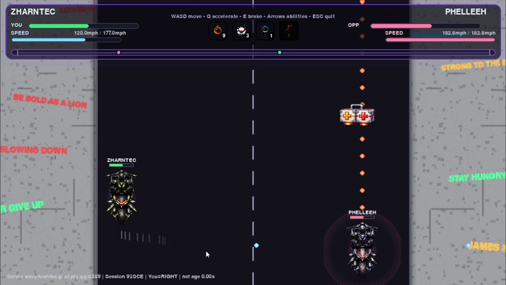 Cyber Bike Duels screenshot #10