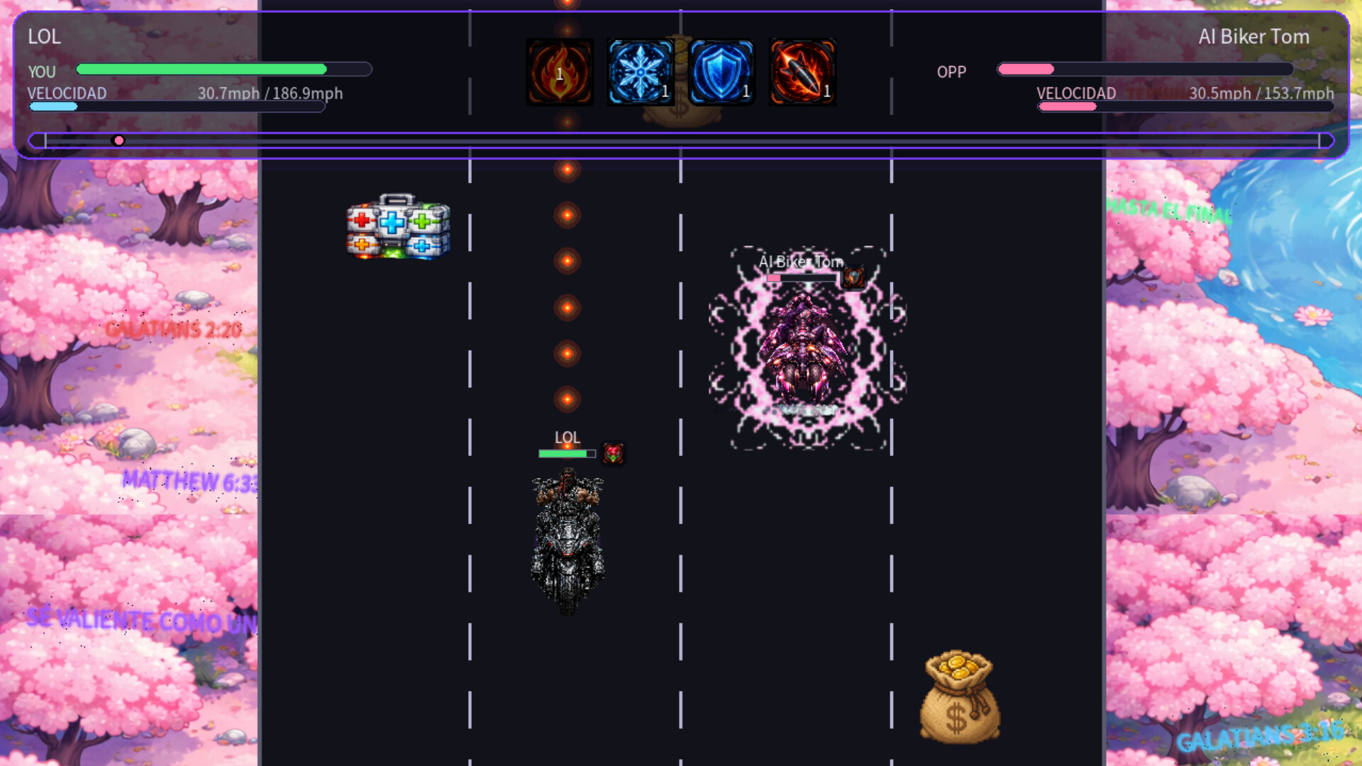 Cyber Bike Duels screenshot #17