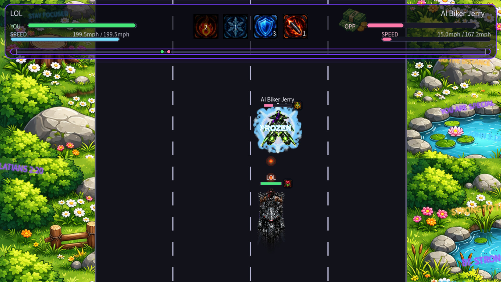 Cyber Bike Duels screenshot #13