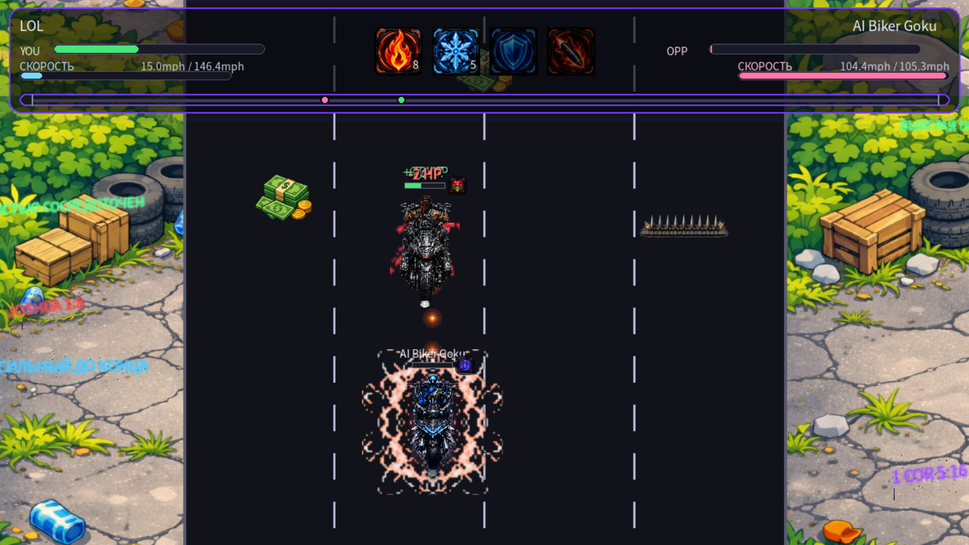 Cyber Bike Duels screenshot #16