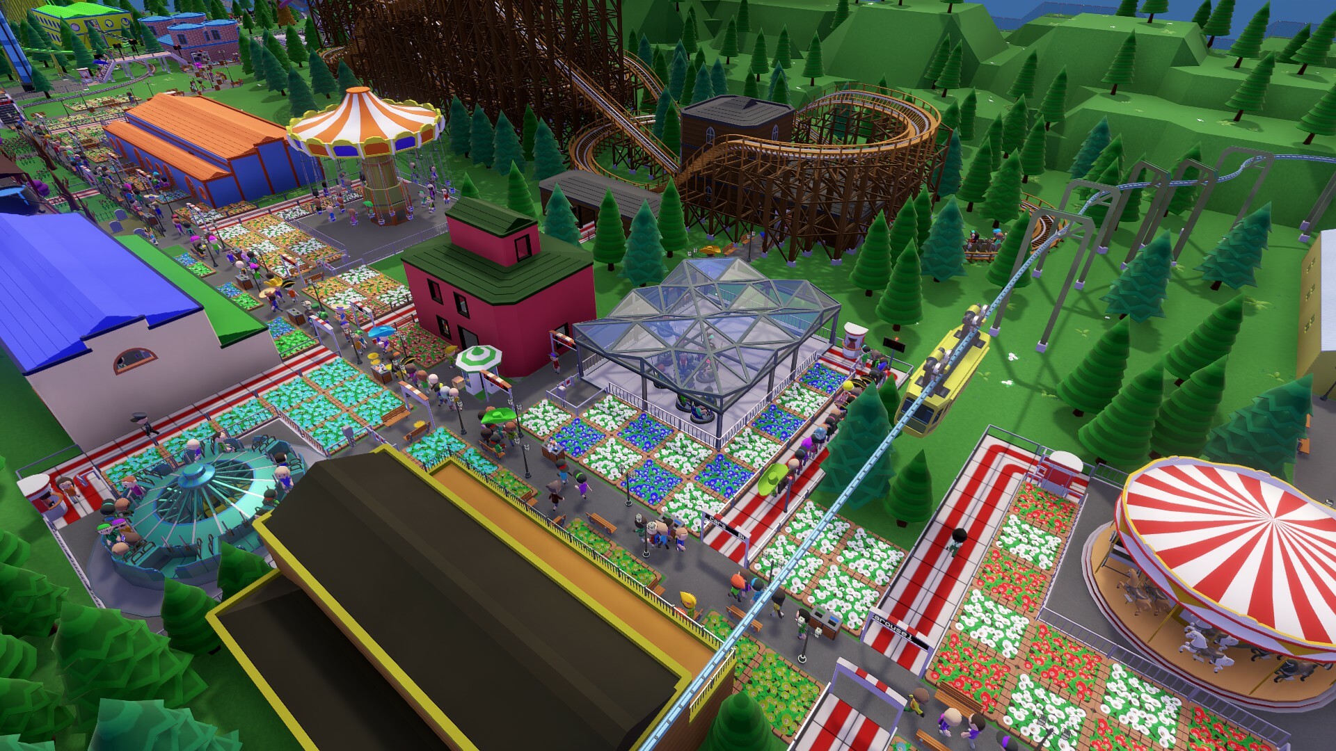 screenshot of Parkitect 4