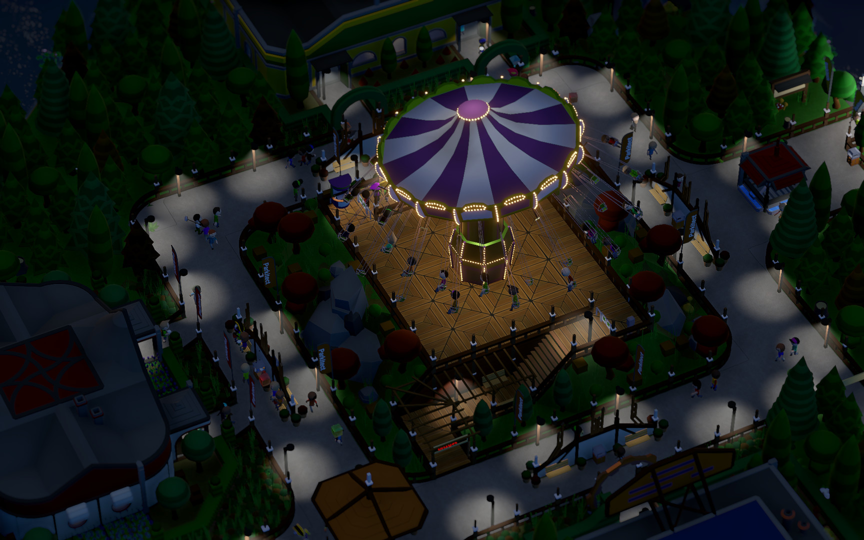 screenshot of Parkitect 8