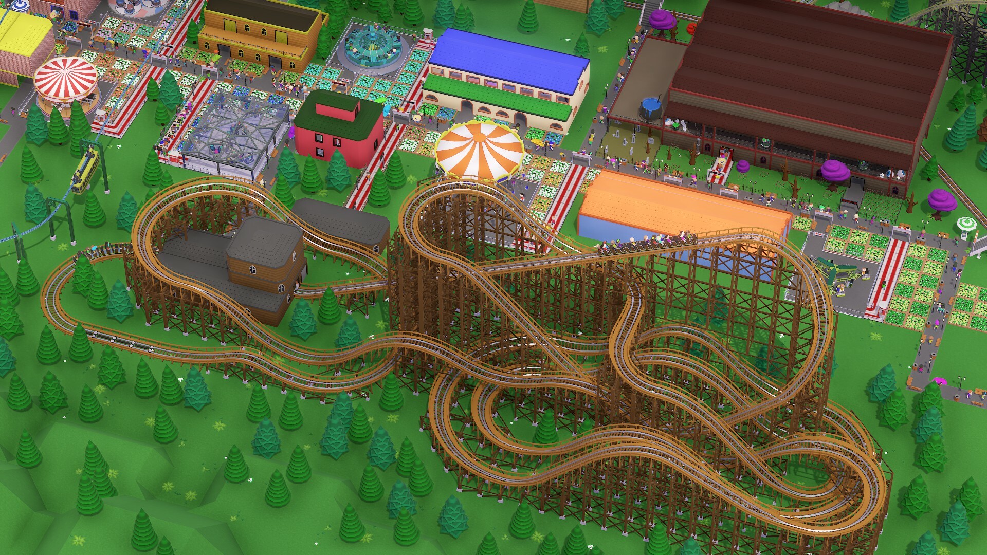 screenshot of Parkitect 7