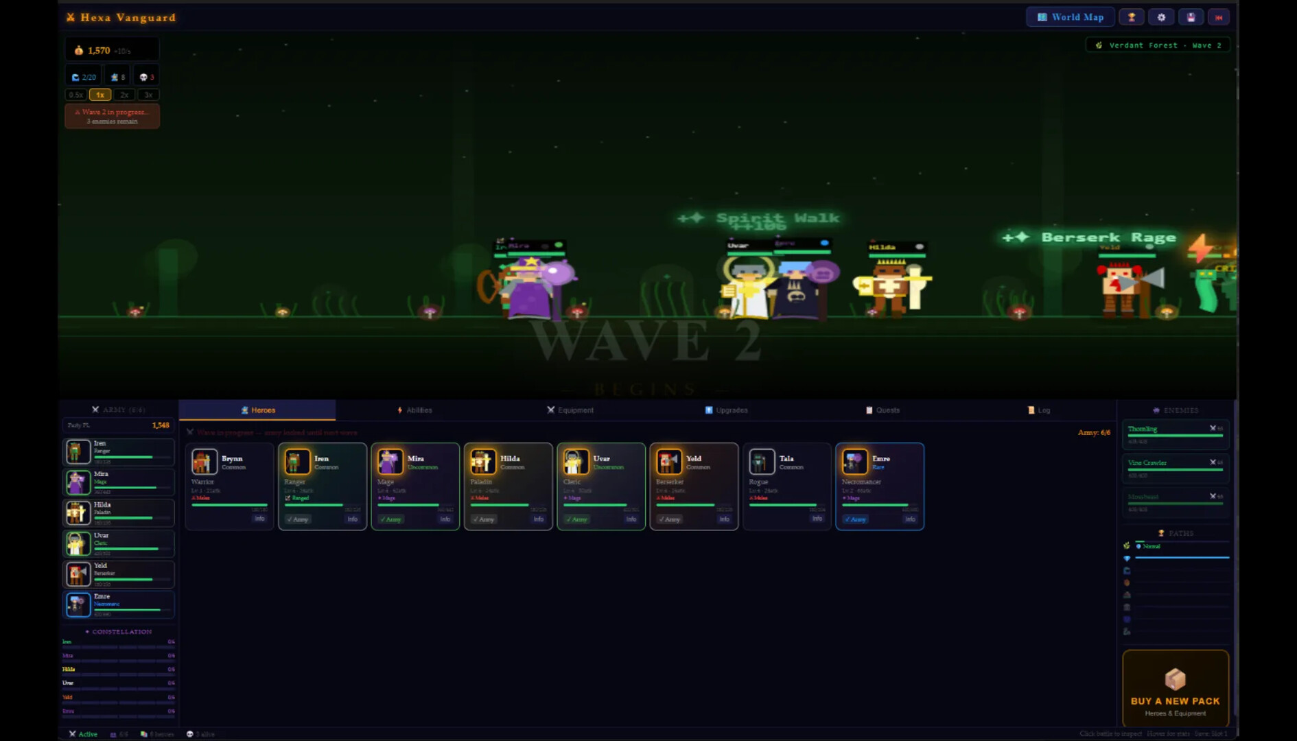 Hexa Vanguard screenshot #1