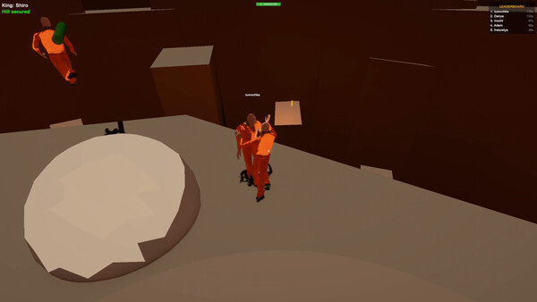 Screenshot of Topple Kings gameplay showing in-action mechanics