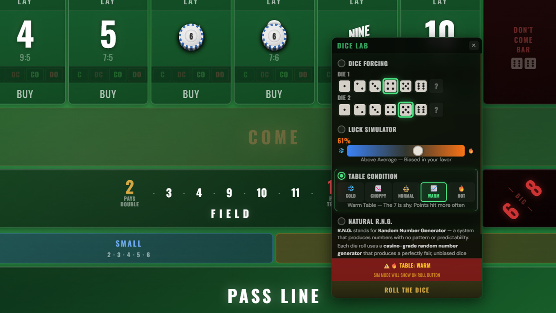 Craps Royale: The Ultimate Craps Simulator screenshot #2