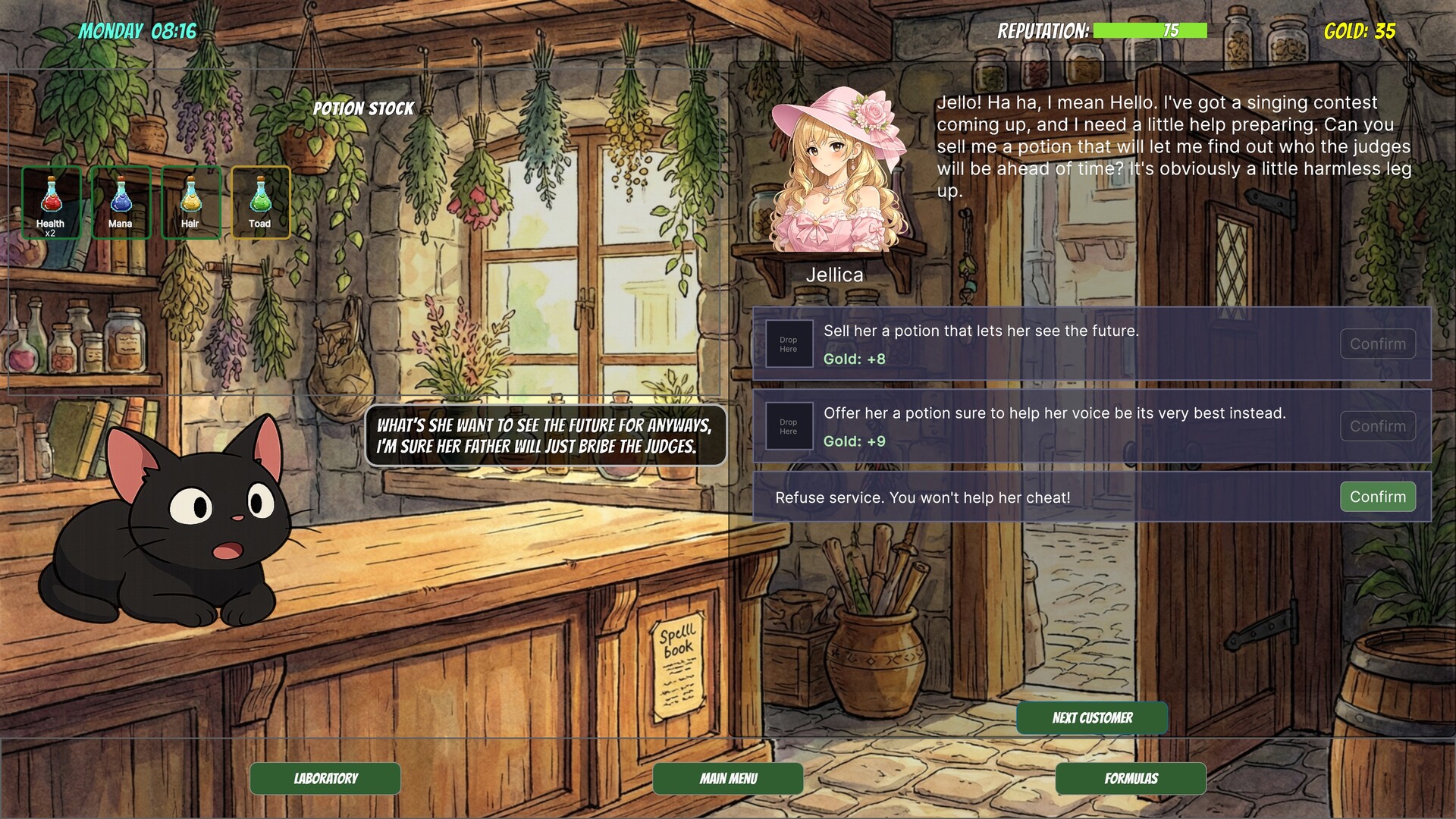 Potions Practicum screenshot #1