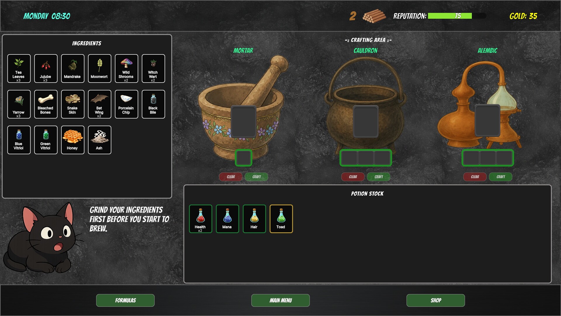 Potions Practicum screenshot #5