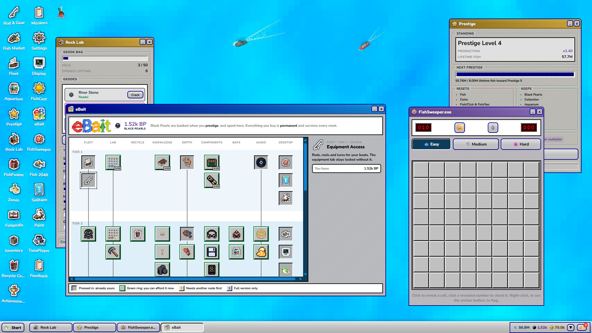 FISH OS screenshot 1