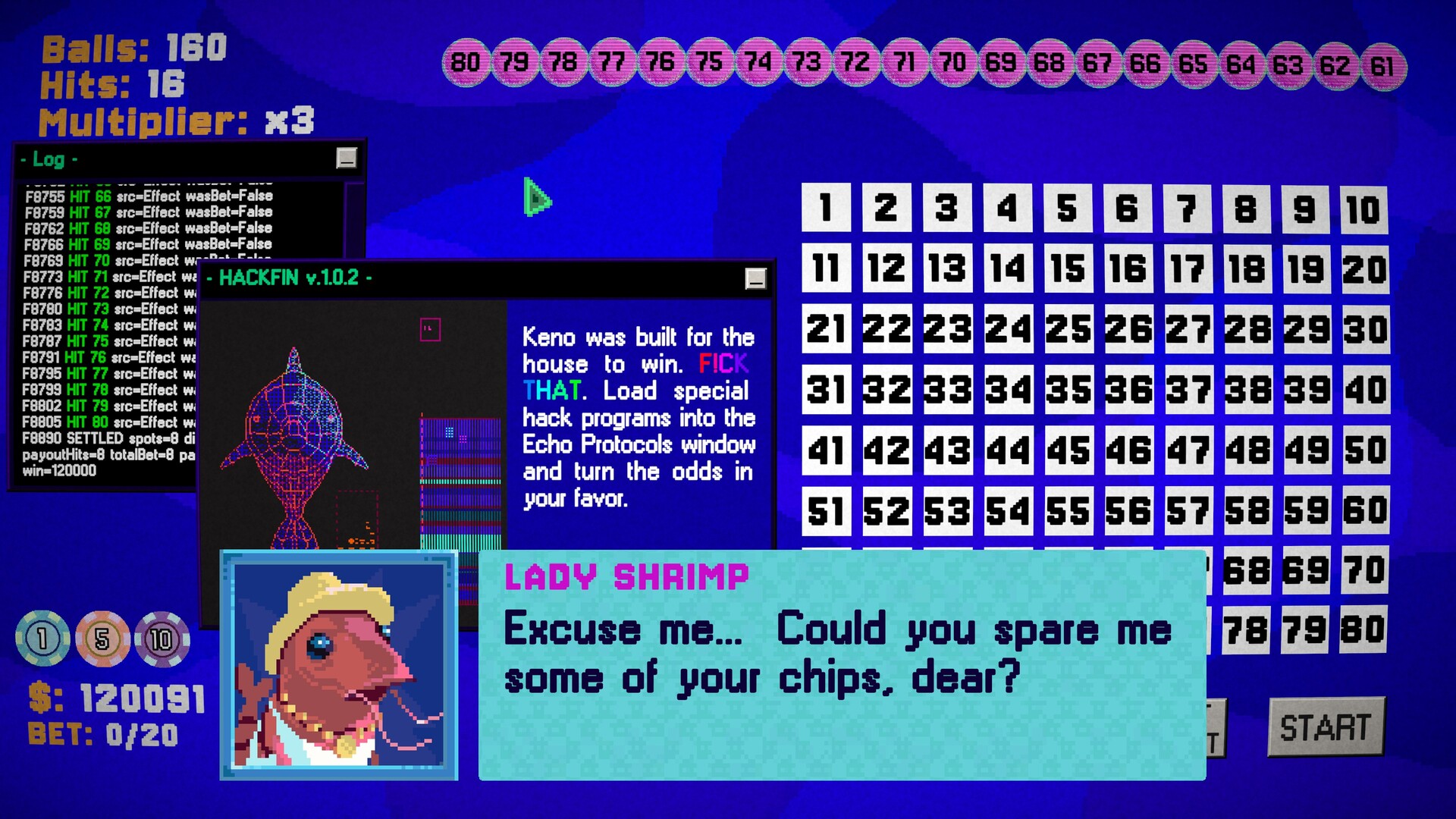 Dolphin Keno screenshot #4