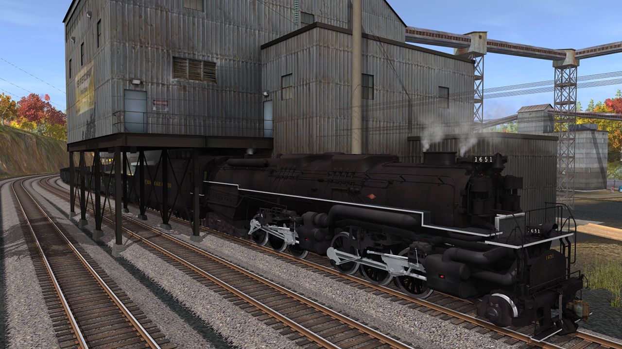 TANE DLC: C&O 2-6-6-6 H8 - New River Mining Coal Run