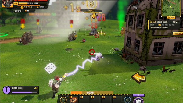 Heavy Mental: A Co-op Action Roguelite screenshot 2