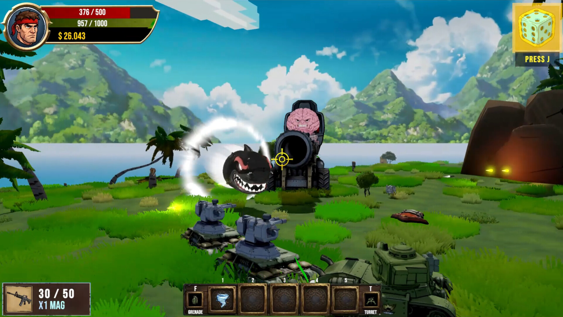 Heavy Mental: A Co-op Action Roguelite screenshot #11