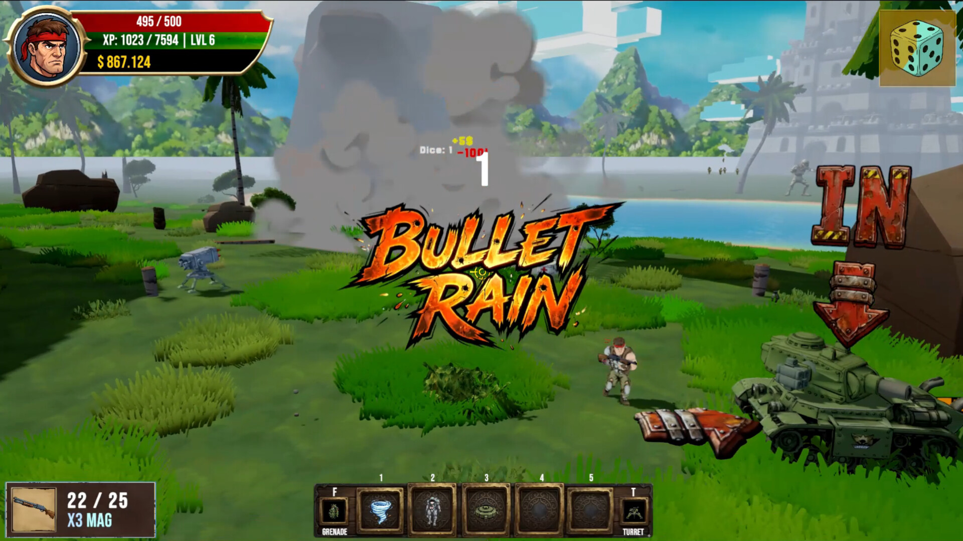 Heavy Mental: A Co-op Action Roguelite screenshot #10