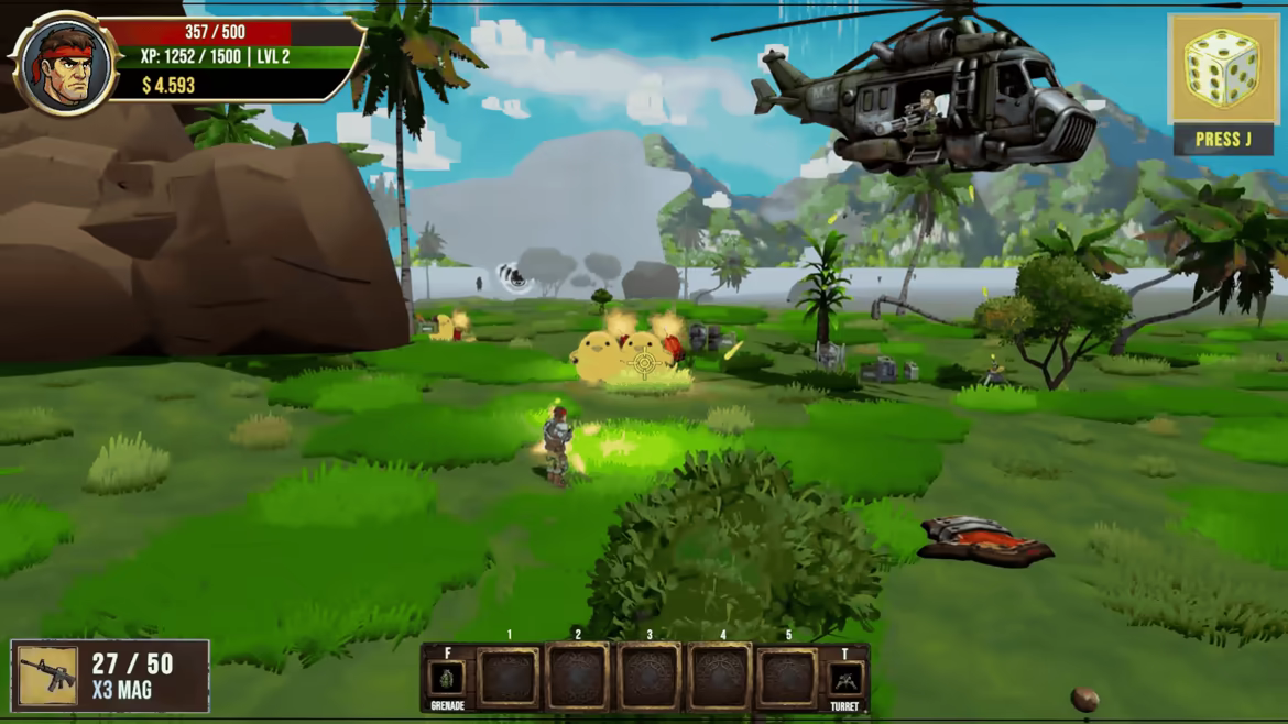 Heavy Mental: A Co-op Action Roguelite video 1