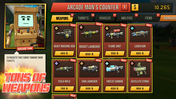 Heavy Mental: A Co-op Action Roguelite screenshot 4